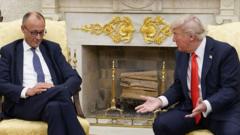 Watch: D-Day ‘not a pleasant day for you’, Trump tells German chancellor