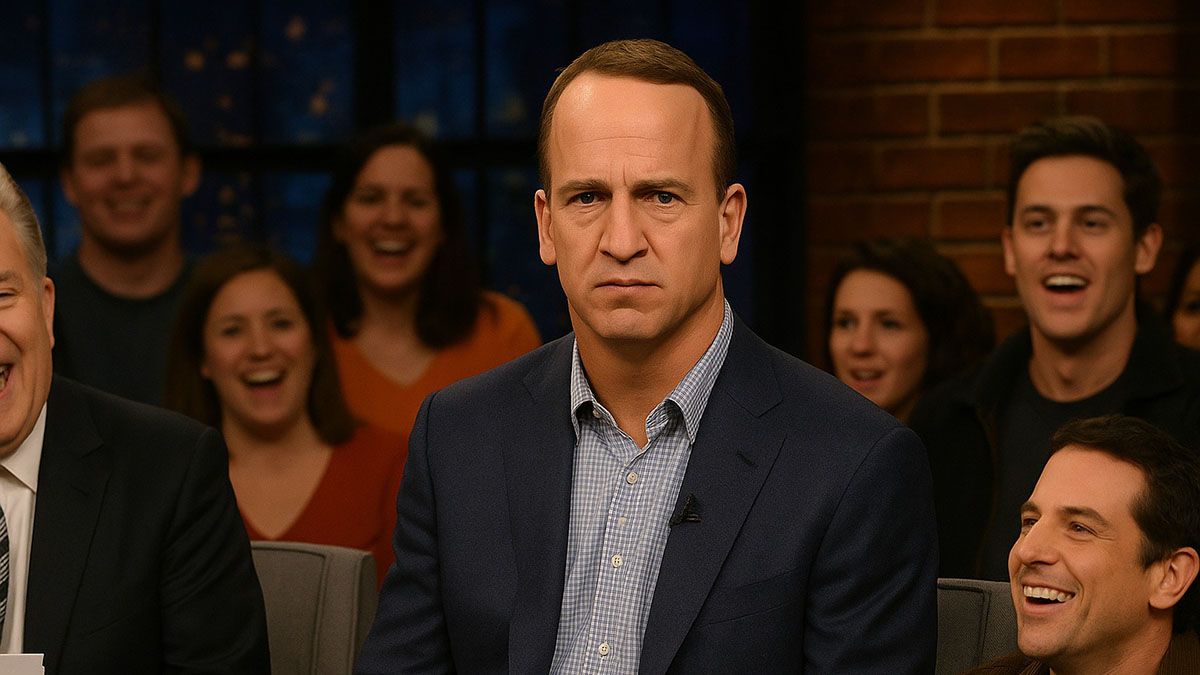 Peyton Manning refused to laugh at cruel talk show joke?