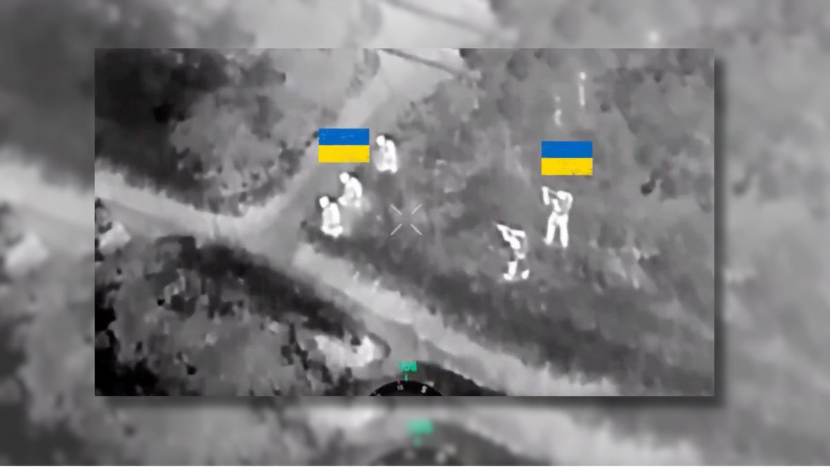Widely shared video claims to show Ukrainian soldiers shooting deserters. Here’s what we know