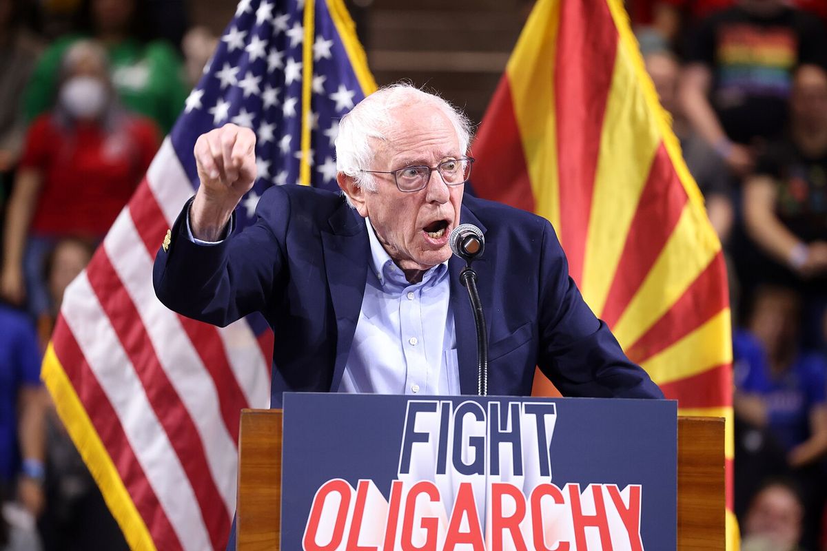 Bernie Sanders did not say ‘Why not both?’ to impeaching Trump and deporting Musk
