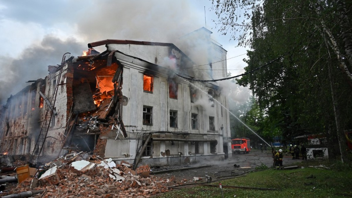 At least 3 killed in Russia’s ‘most powerful’ attack on Ukraine’s Kharkiv