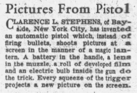 The Picture Pistol