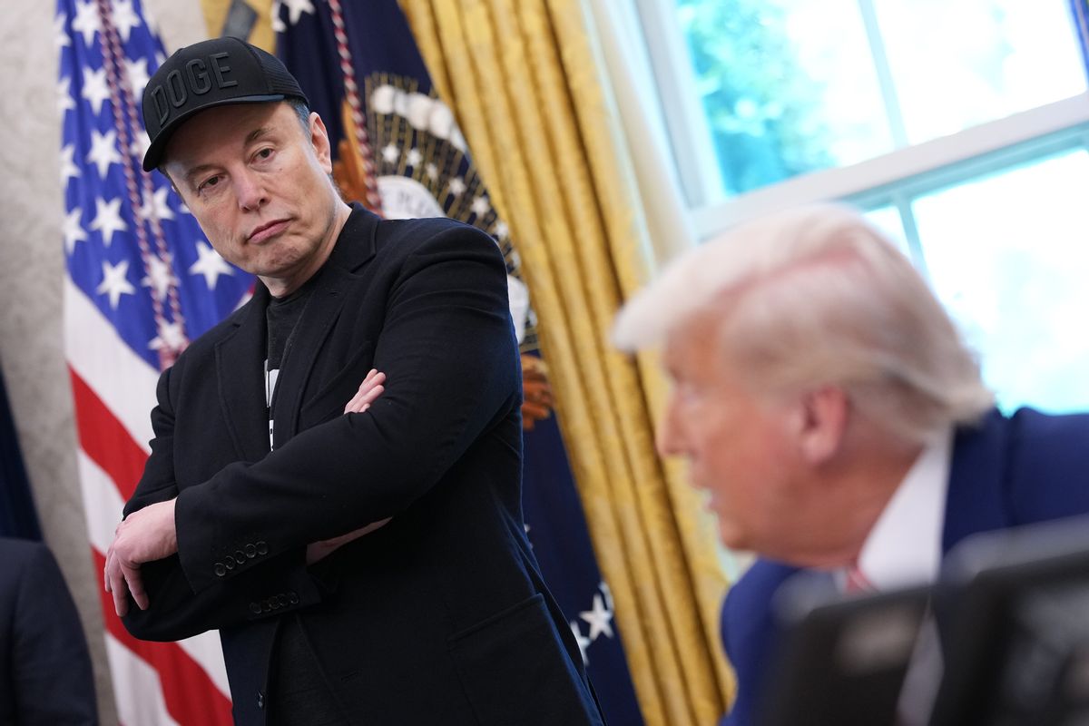 Fake Trump post claims Musk ‘totally’ did a Nazi salute