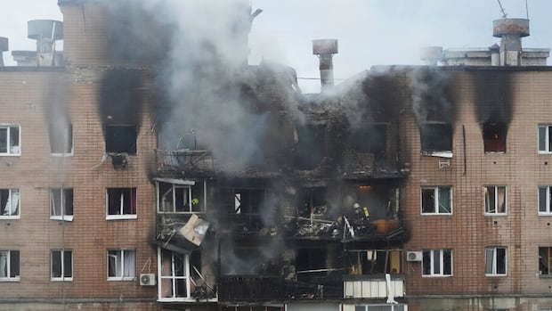 Russian drone and missile strikes kill at least 4 in Ukraine in latest attack
