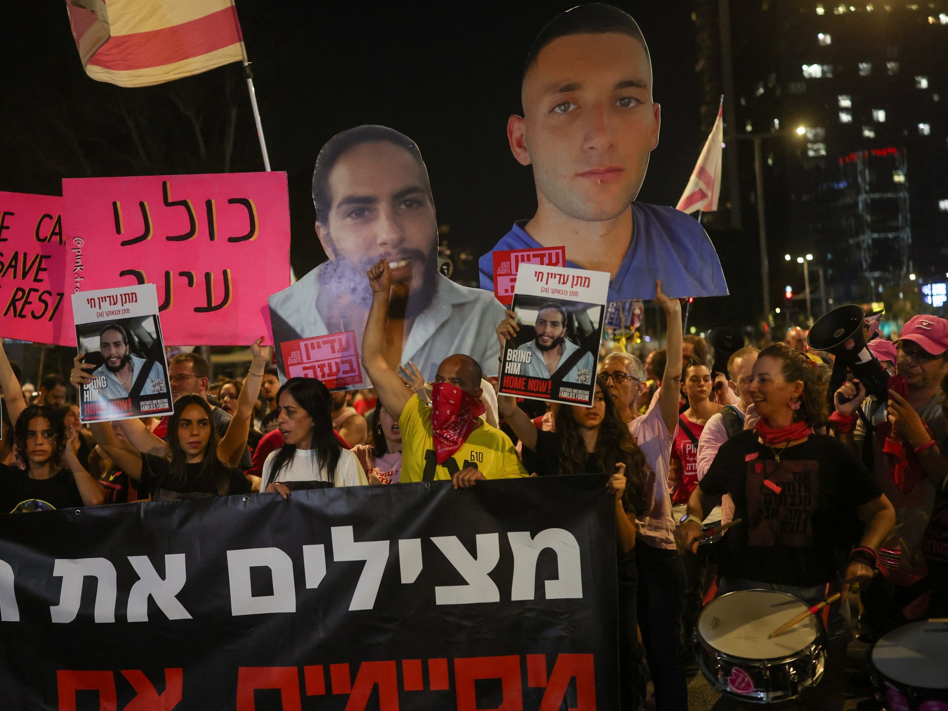 Israelis demand captives’ return; Europe rallies for end to Gaza genocide