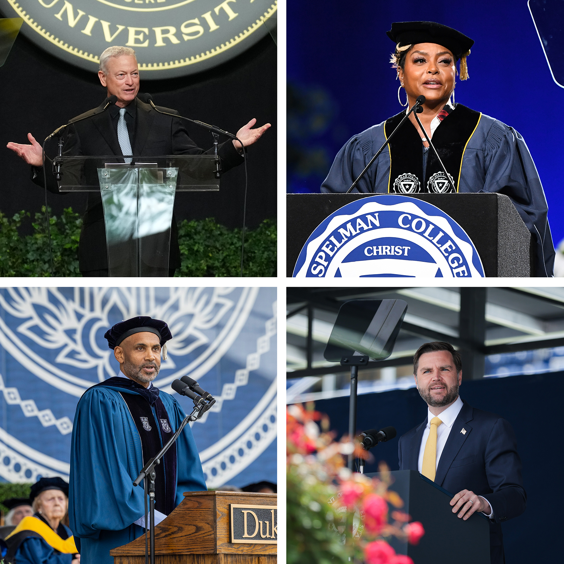 Takeaways From Graduation Speeches by Trump, Taraji P. Henson and Others