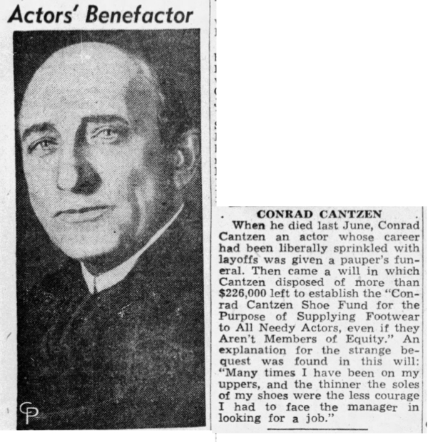 Conrad Cantzen Shoe Fund