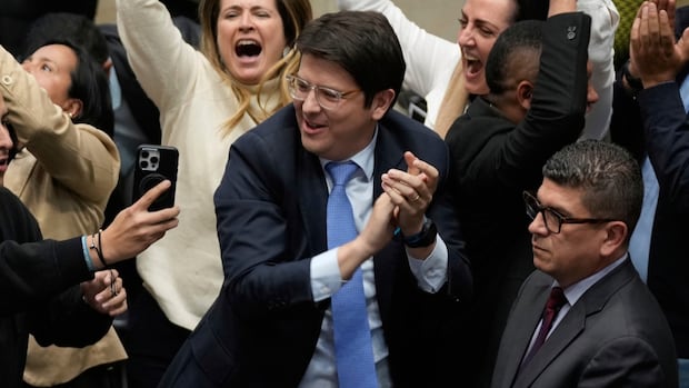 Colombian presidential hopeful ‘fighting for his life’ after rally shooting, says wife