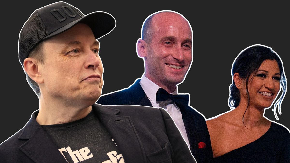 Breaking down claims Stephen Miller’s wife, Katie, left him for Elon Musk