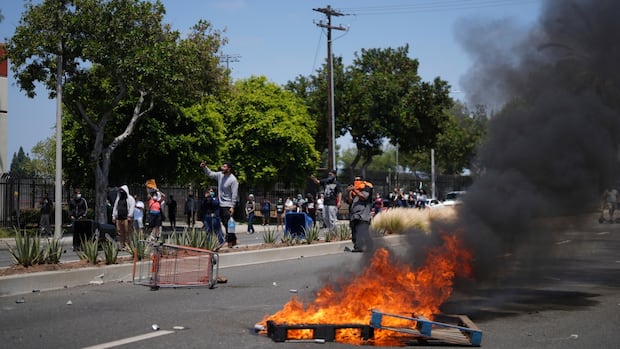 Trump authorizes National Guard over L.A.-area protests against immigration raids