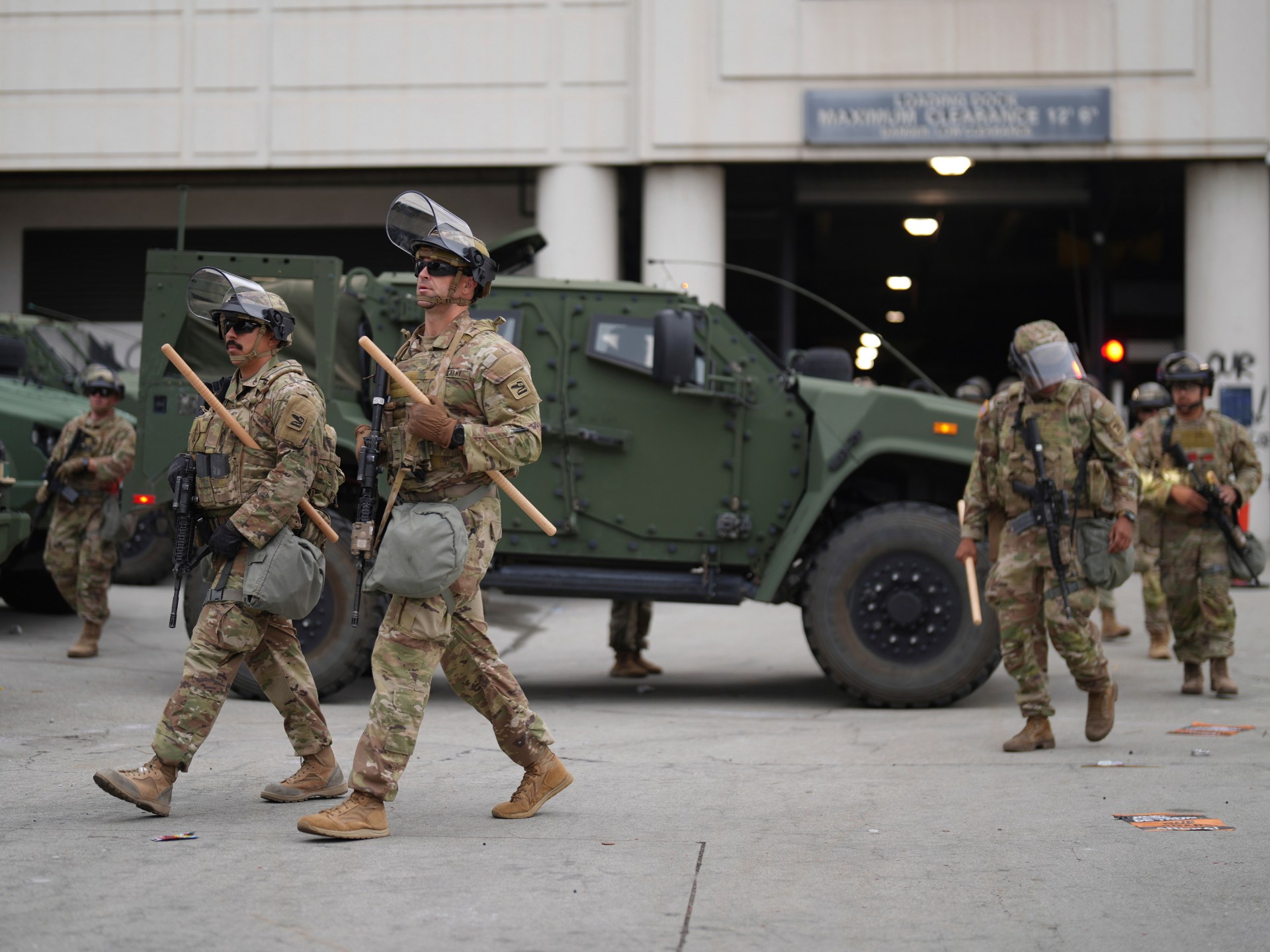 Trump-deployed National Guard arrives in LA to crush immigration protests