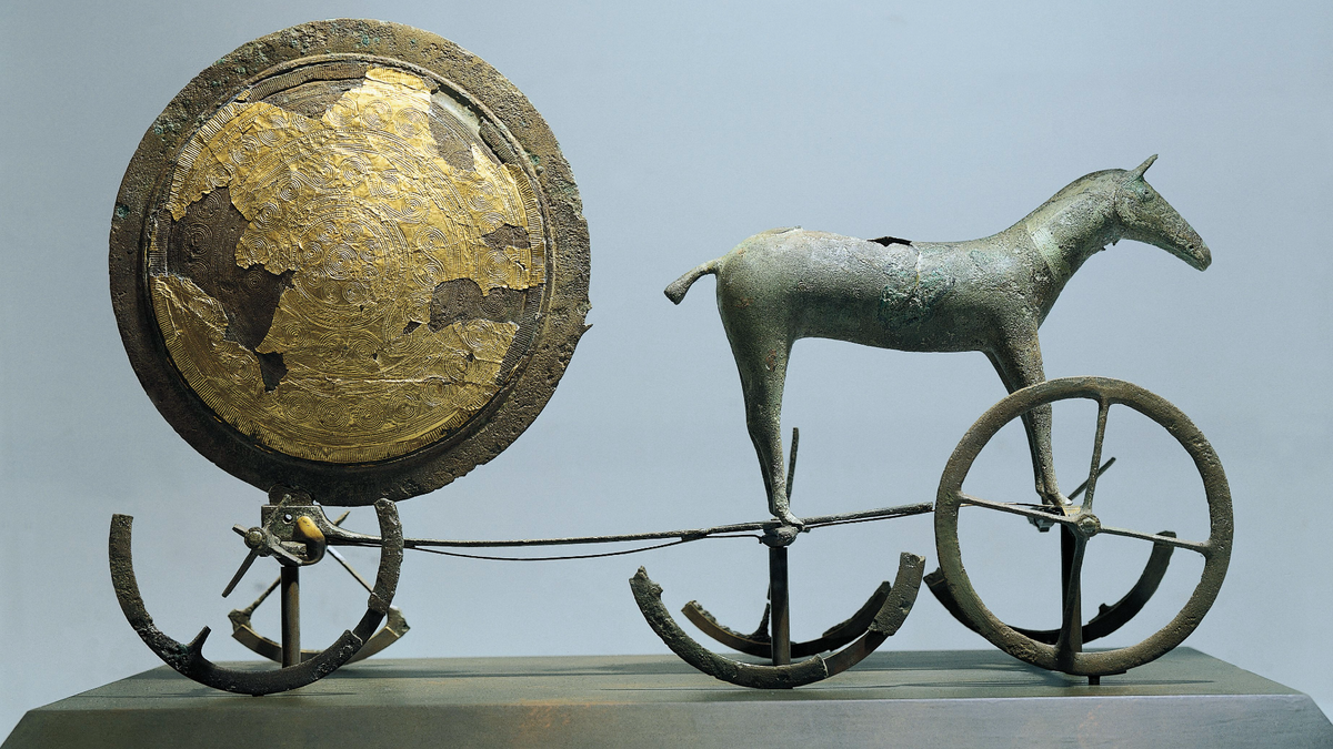 Sun Chariot: An ornate Bronze Age treasure that may have featured in an ancient Nordic religious ceremony