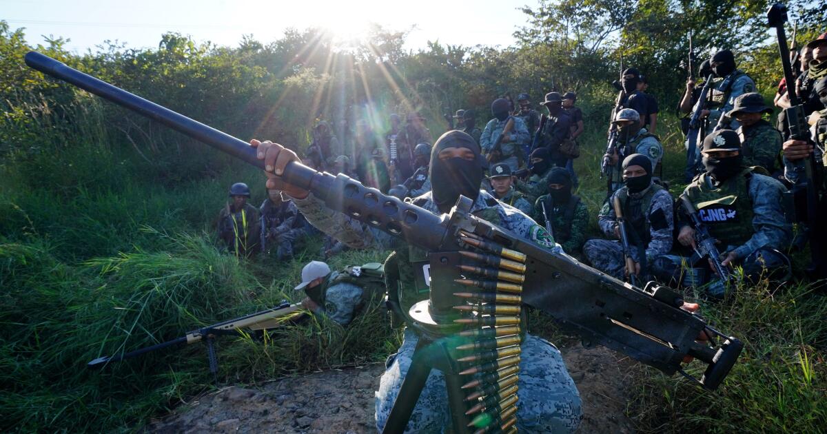 A dangerous new element in Mexico’s cartel wars: Colombian mercenaries
