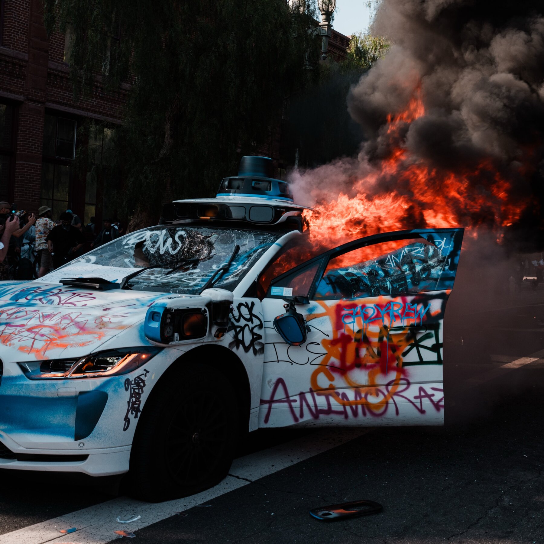 Waymo Limits Service in San Francisco as LA Protests Spread