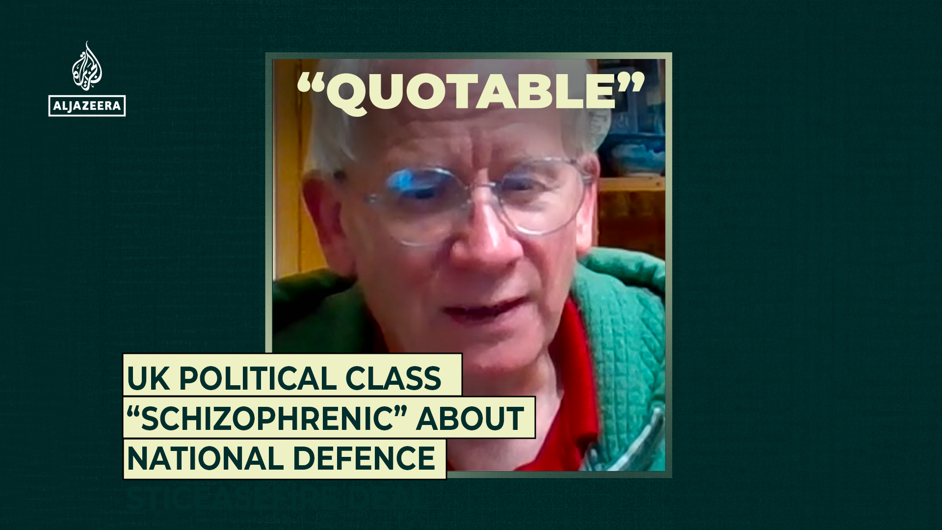 UK political class “schizophrenic” about national defence