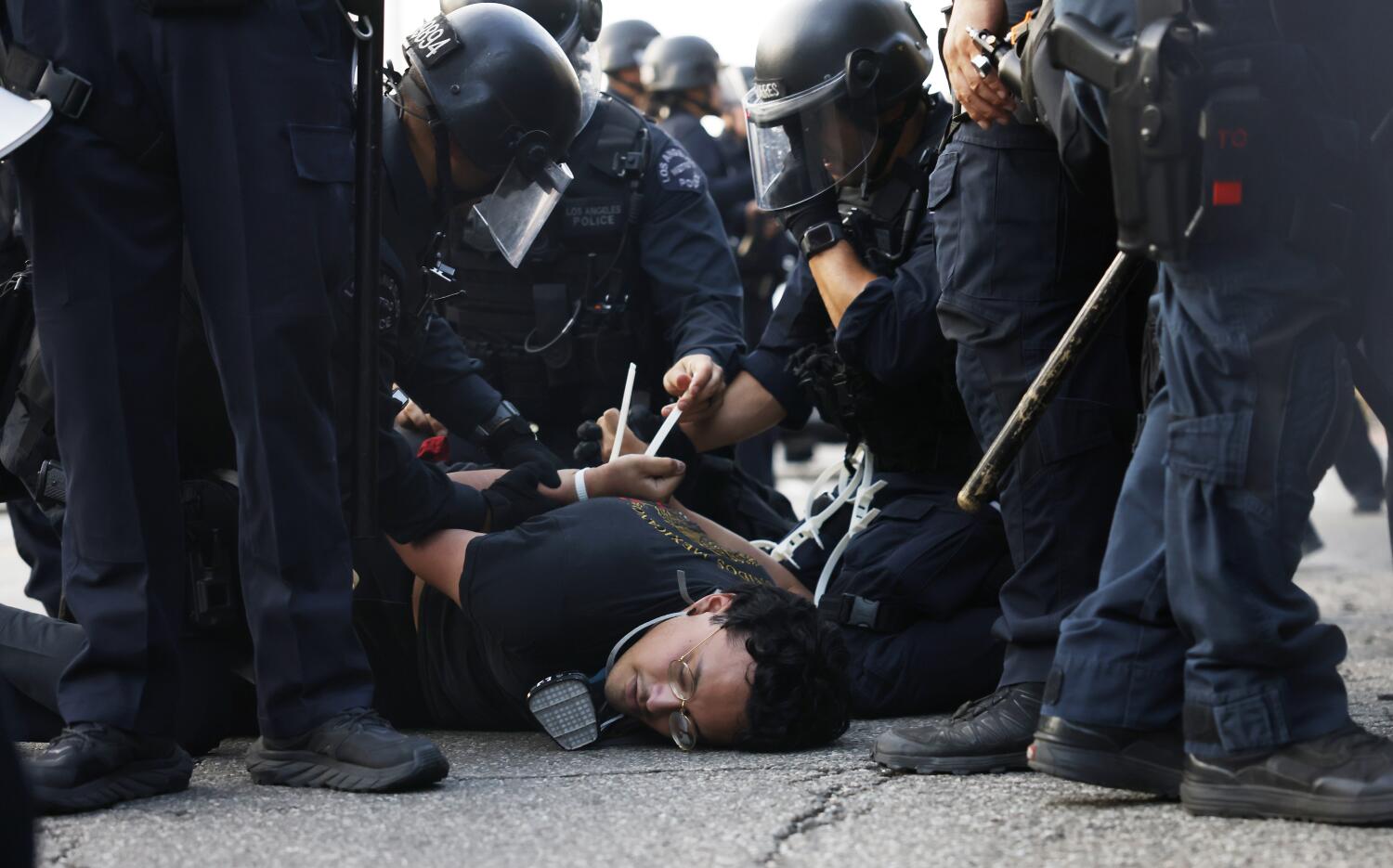 How L.A. law enforcement got pulled into the fight over Trump’s immigration crackdown