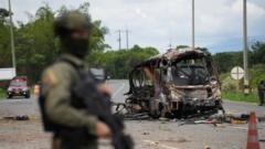 At least seven dead in Colombia attacks, local media reports