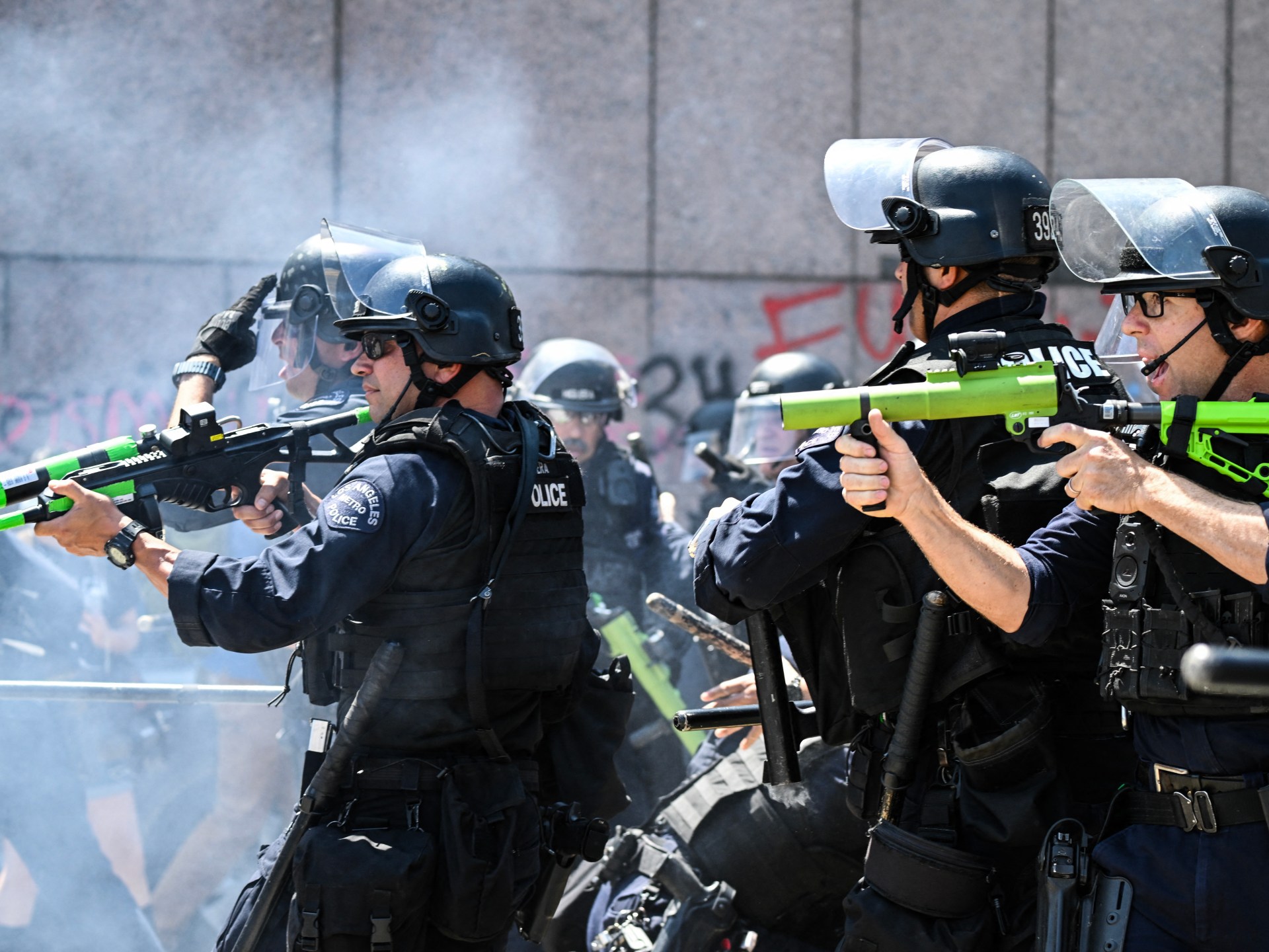 Curfew in LA as protests against Trump’s immigration crackdown continue