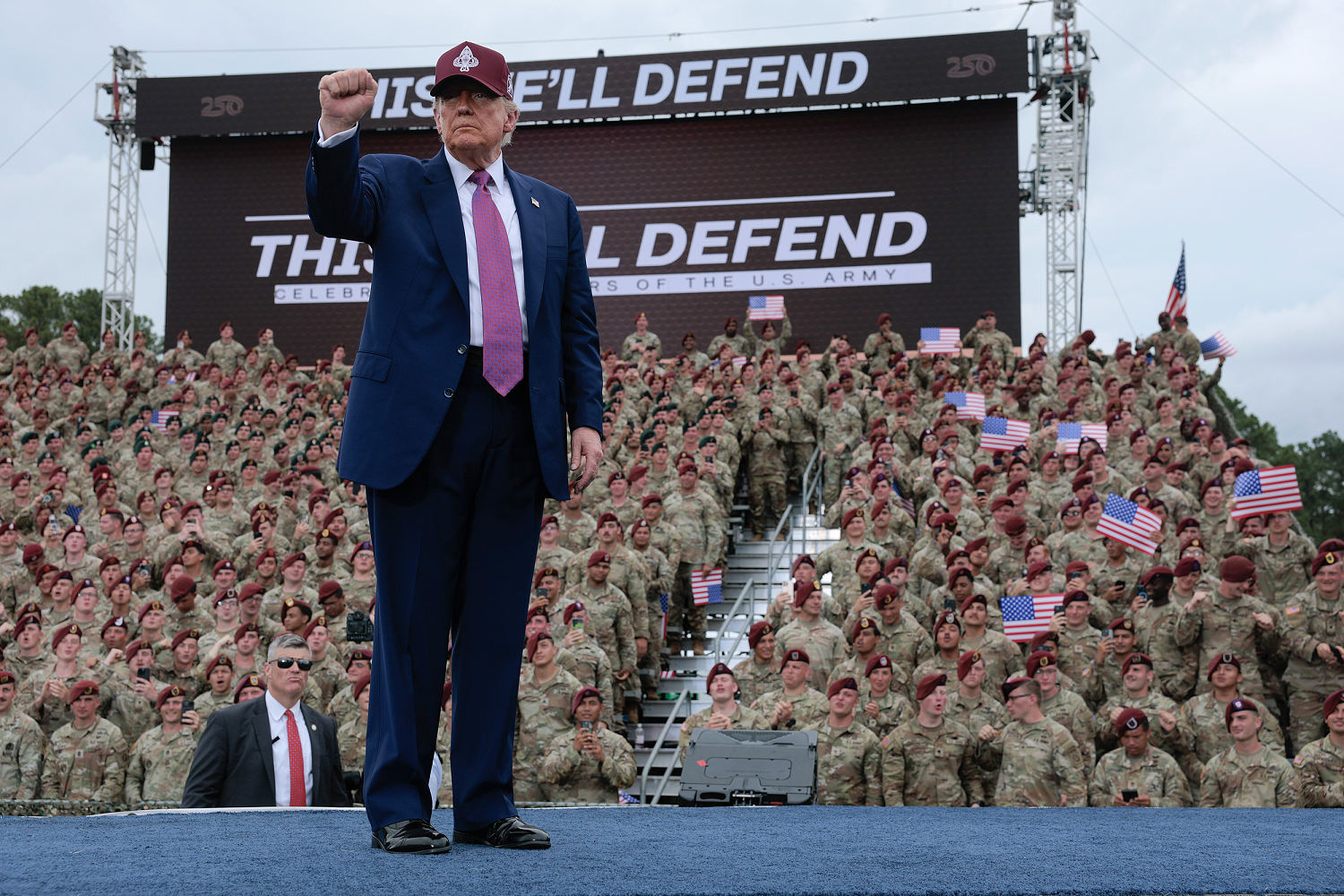 Trump speech prompts new questions, concerns about politicization of military