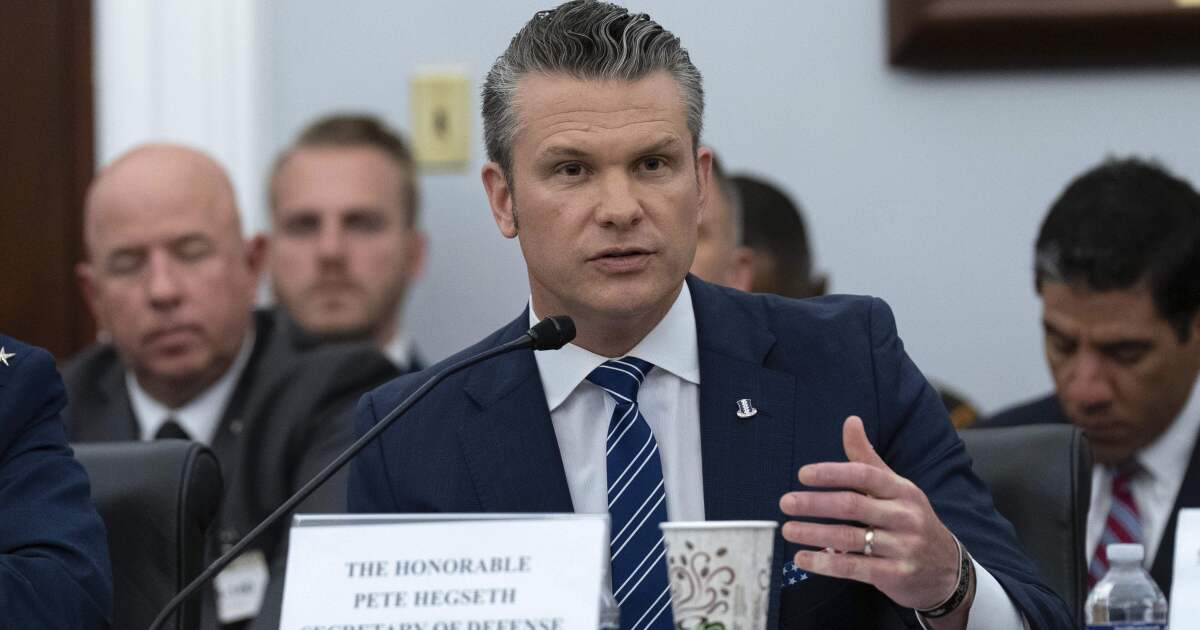 California Congress members to question Hegseth about federal military deployment in L.A.