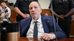 Mistrial declared on rape charge in Weinstein case after juror won’t return to jury room