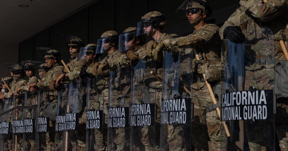 Judge opens hearing in California challenge to Trump over L.A. deployment