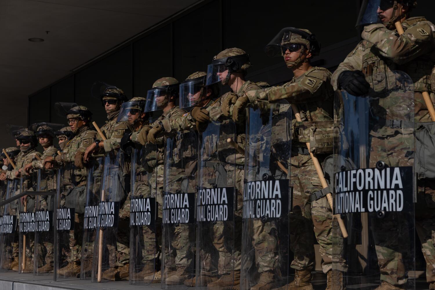 ‘We live in response to a monarchy’: Judge appears critical of deployment of National Guard in L.A.