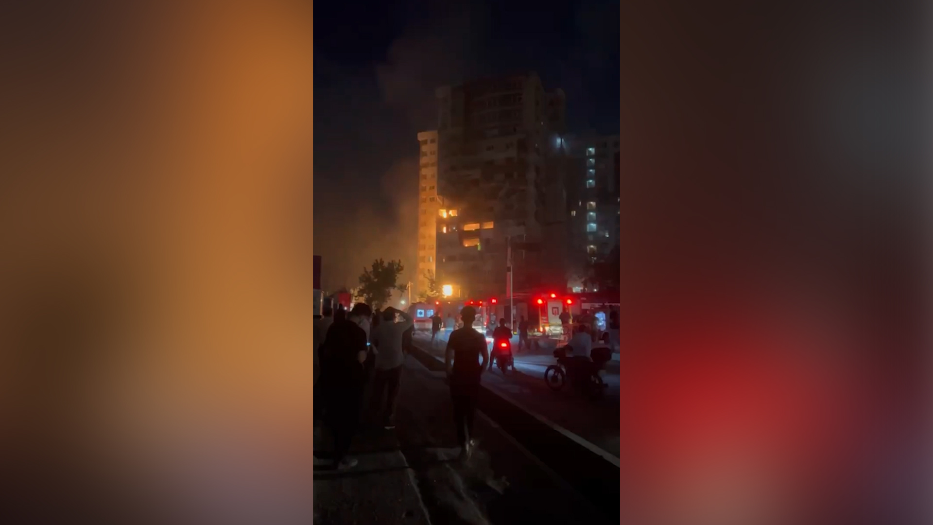 First images from Tehran after Israeli attack on Iran