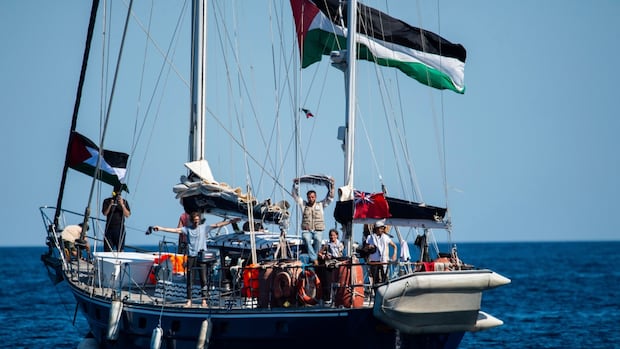 Aid boat bound for Gaza was seized by Israel, but crew member still considers trip a win