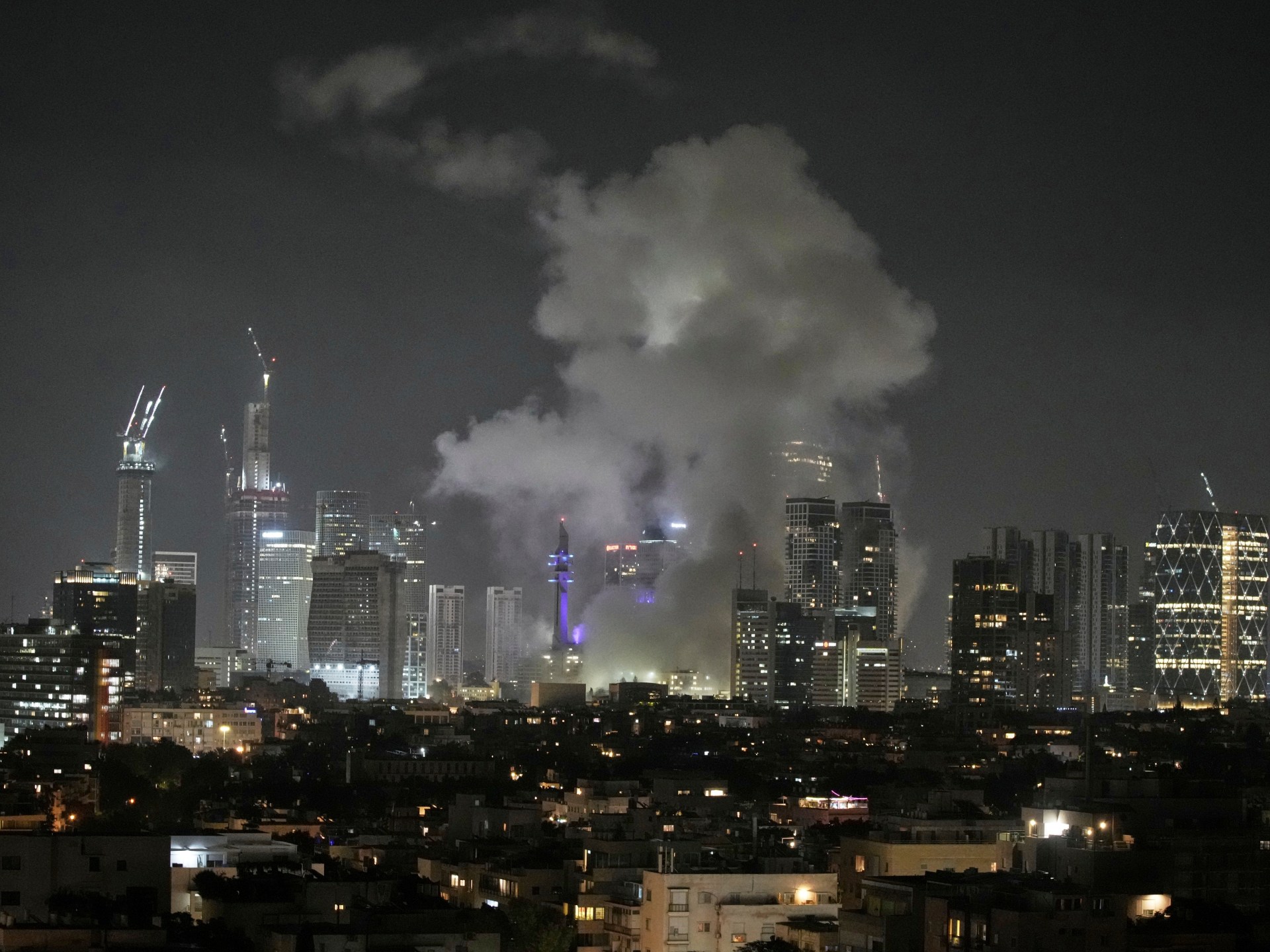 Hundreds of missiles launched at Israel as Iran vows retaliation