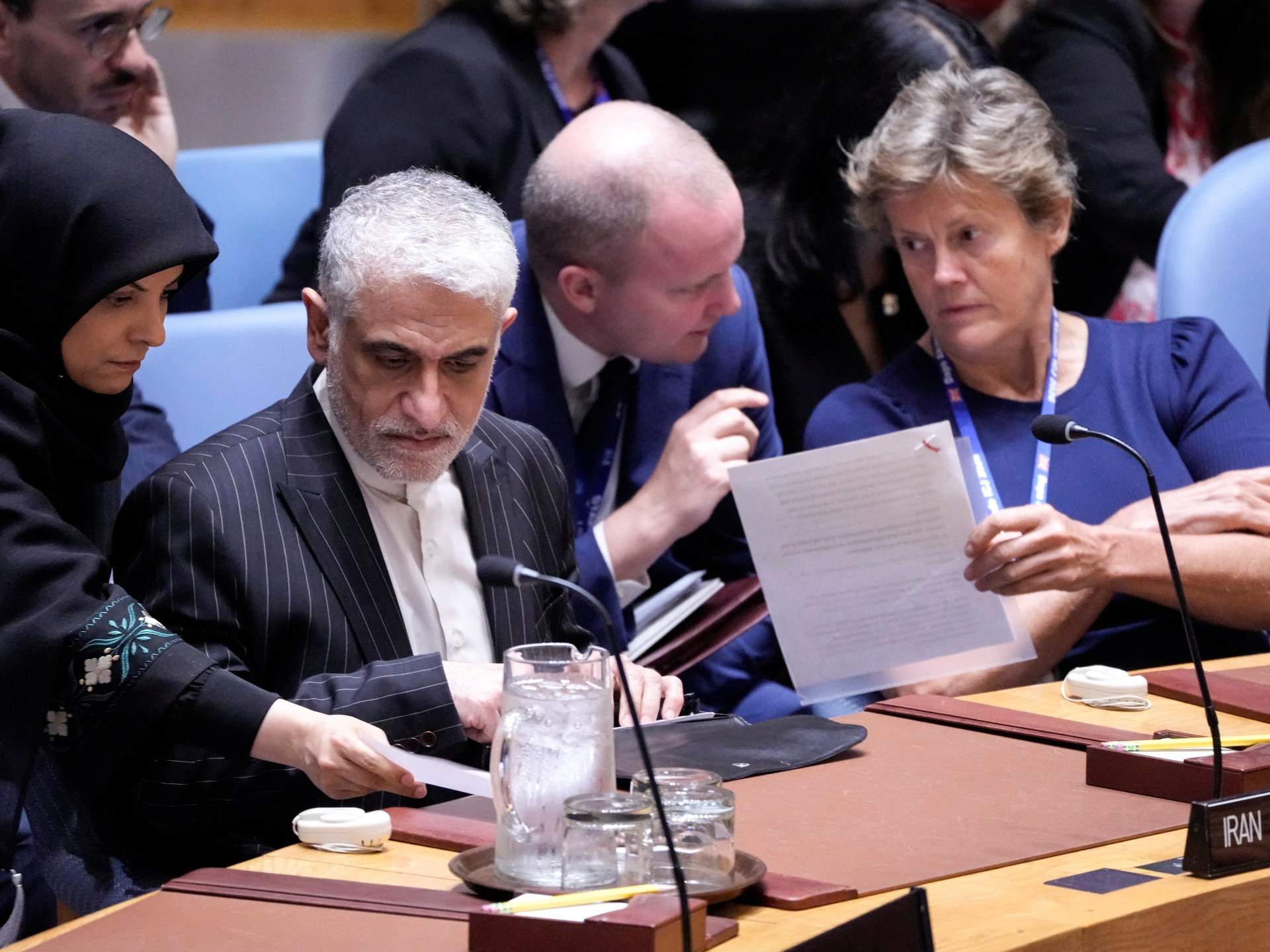 UN officials urge Israel, Iran to show ‘restraint’ at emergency meeting
