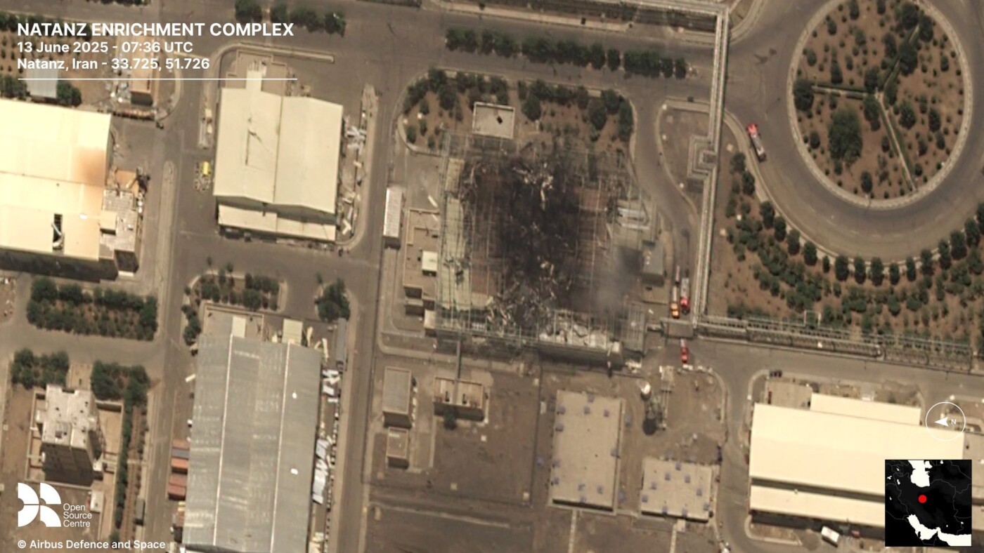 Israel expands strikes on Iran’s nuclear facilities