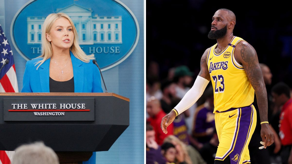 LeBron James didn’t call Karoline Leavitt ‘KKK Barbie’