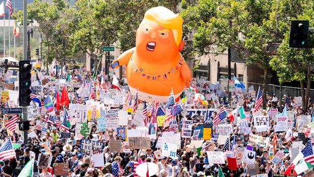 Trump protests sweep across U.S. ahead of Saturday’s military parade
