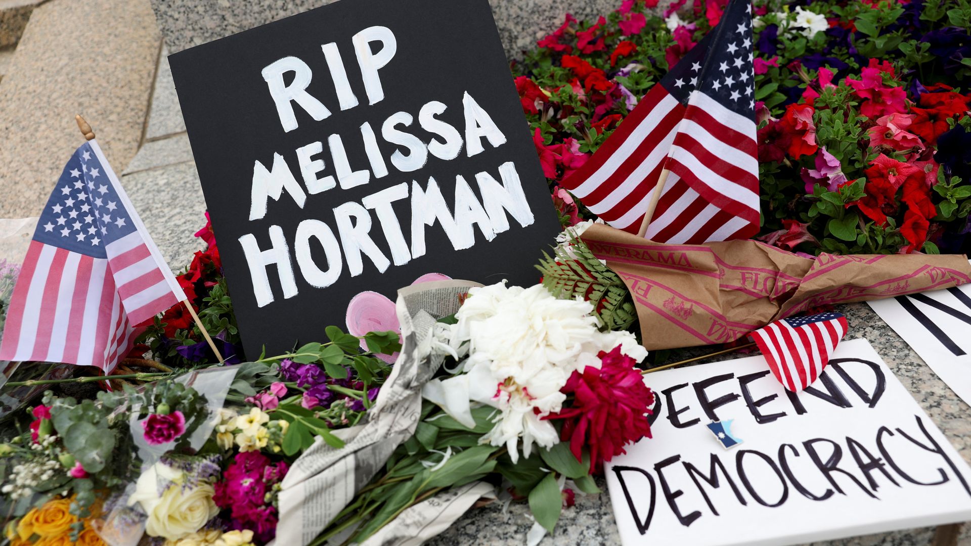 Neighbours of murdered US politician stunned by ‘politically motivated’ attack
