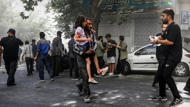 Death toll from 3 days of Israeli strikes on Iran has now topped 400, human rights group says