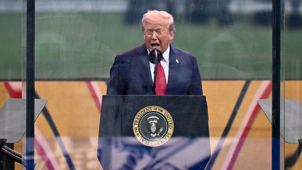 Did Fox News add ‘fake cheering’ sounds to Trump’s Army anniversary parade speech?