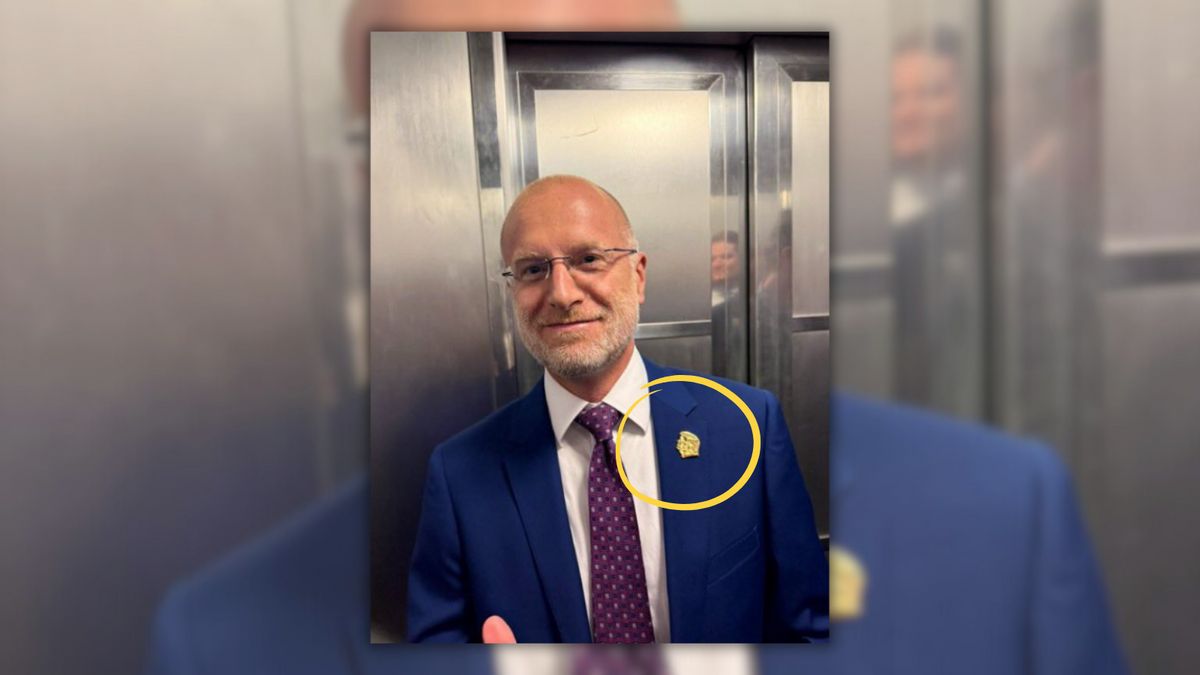 What we know about rumors Trump admin ordered ‘loyalists’ to wear golden lapel pins of president’s face