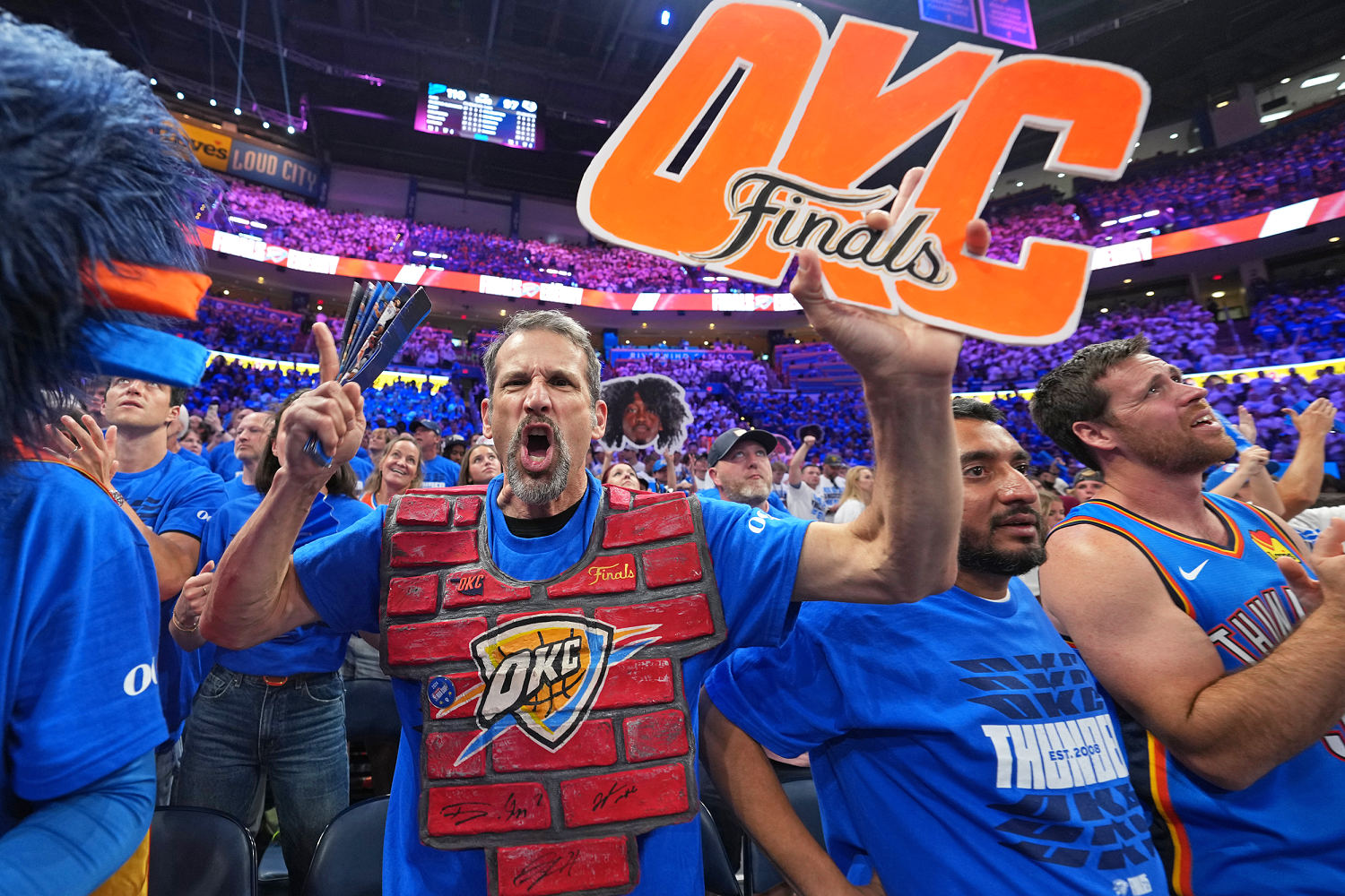 ‘Bigger than us’: In Oklahoma City, the Thunder and their fans form NBA’s closest bond