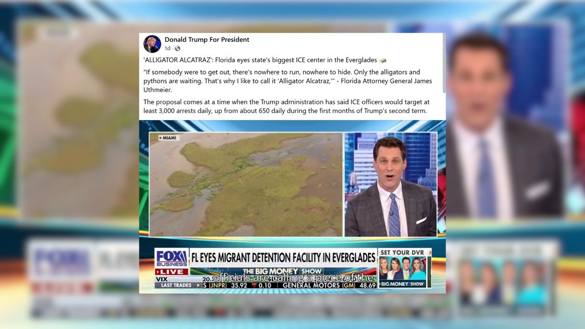 Florida AG James Uthmeier proposed ‘Alligator Alcatraz’ detention center. Here’s the video