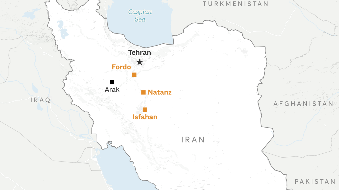 U.S. strikes on Iranian nuclear sites show no sign of widespread environmental impact