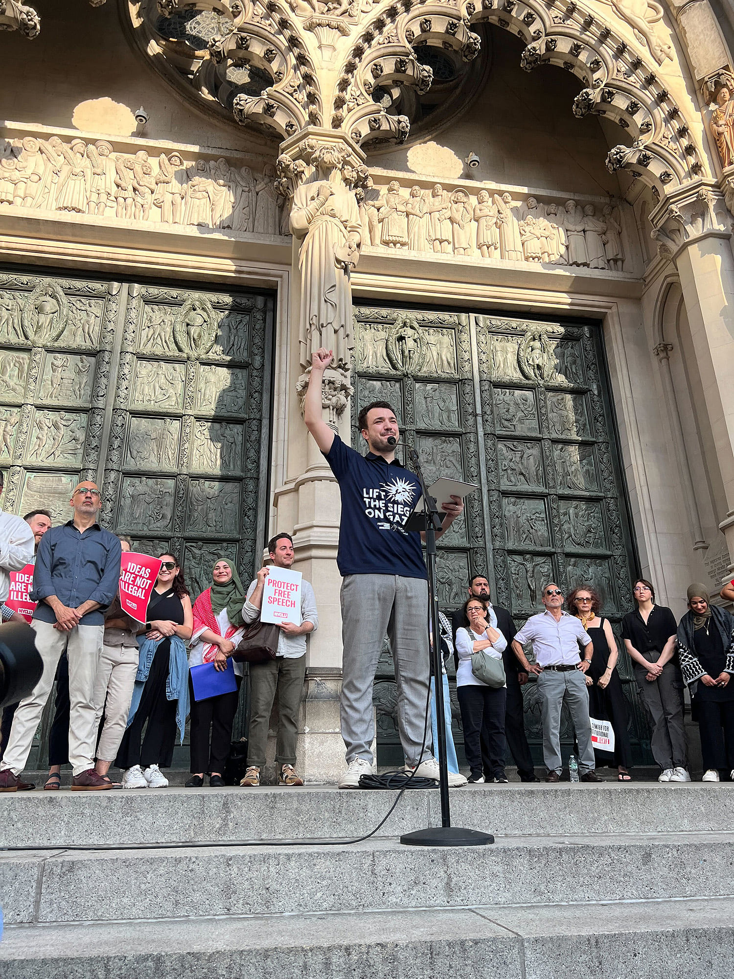 Mahmoud Khalil describes ICE detention, decries Columbia ‘hypocrisy’