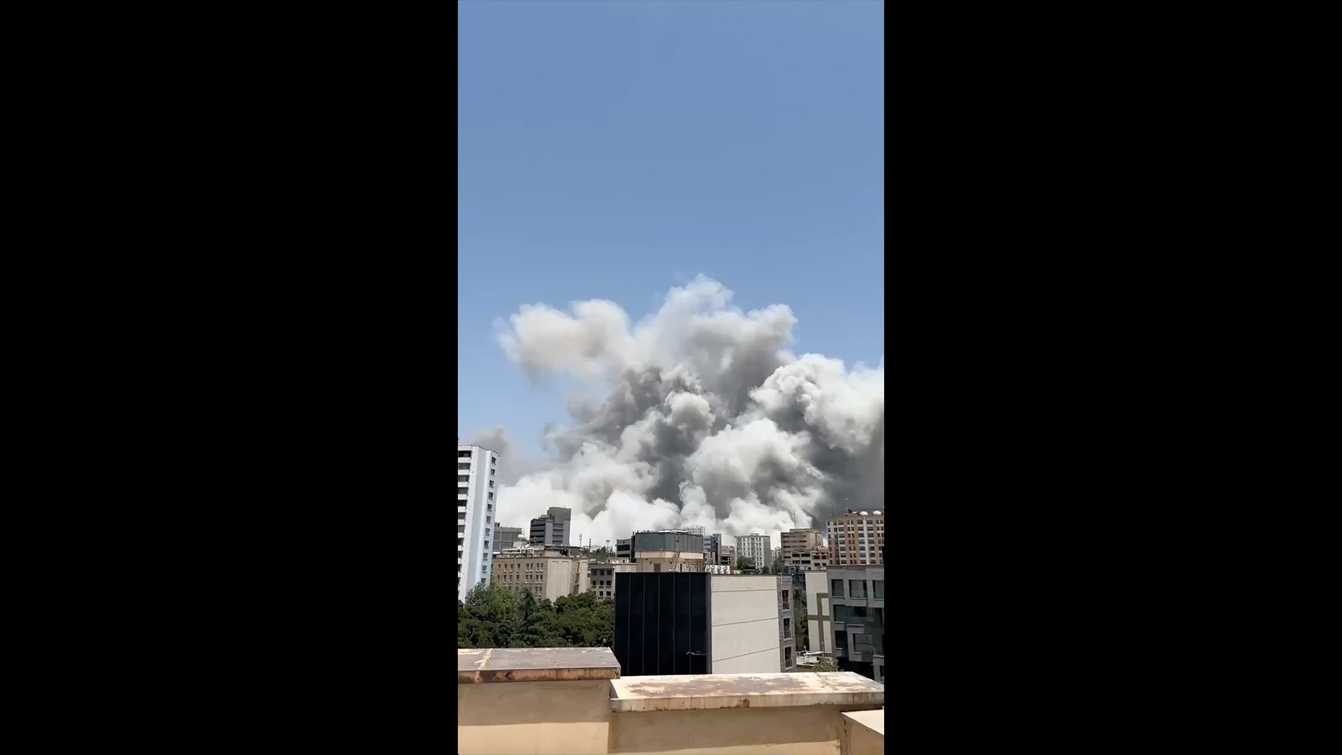 Israel hits Tehran with massive air attacks