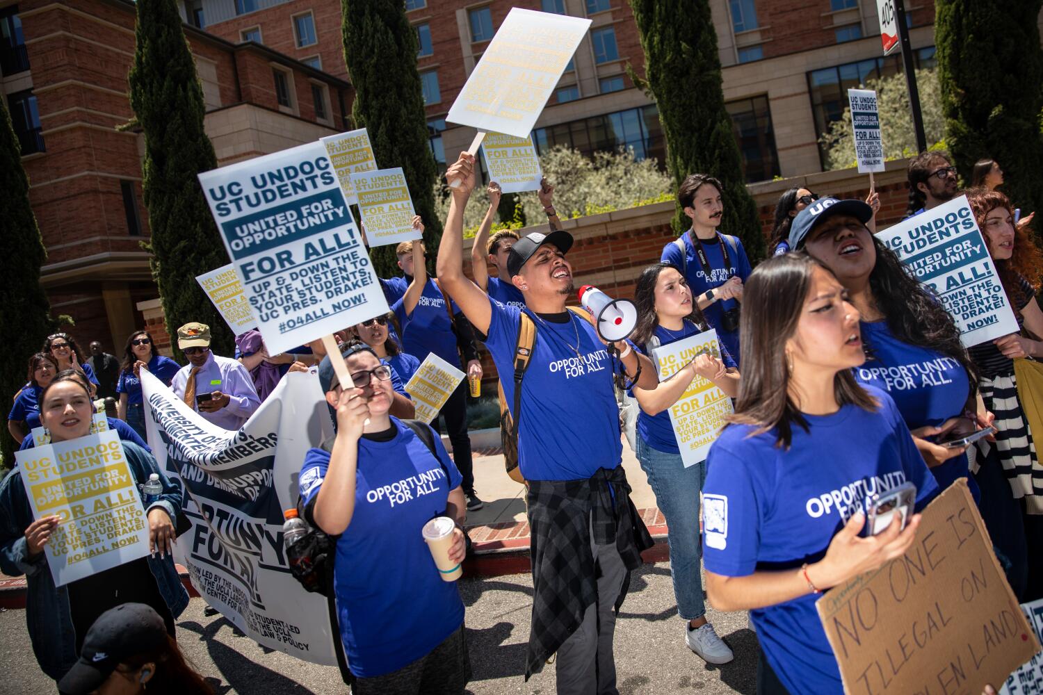 Trump sues to end college tuition benefits for undocumented students. Could California be next?