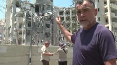 ‘It took a direct hit’ – BBC at scene of Beersheba missile strike