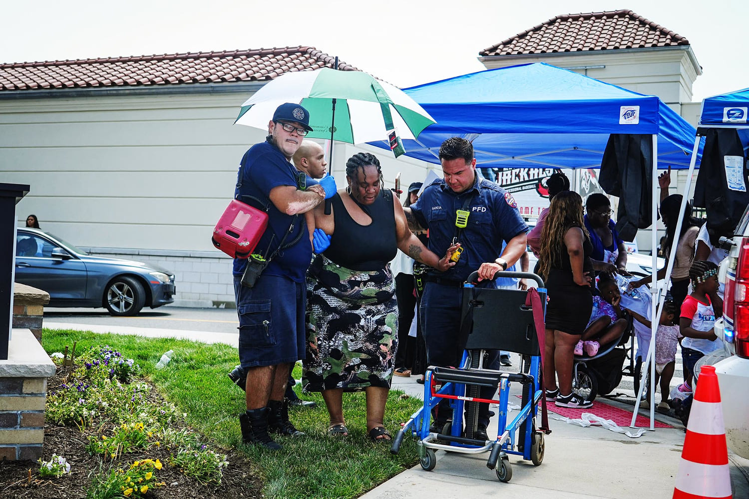 Over 100 people fall ill at New Jersey graduations in ‘mass casualty’ incident due to extreme heat