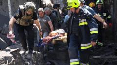 Russian missile strikes kill 16 in Ukraine’s Dnipropetrovsk region