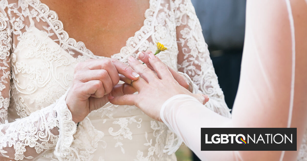 Community center marks 10 years of Obergefell with 10 queer weddings