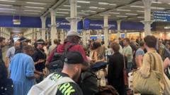 Eurostar passengers face severe delays after cable theft
