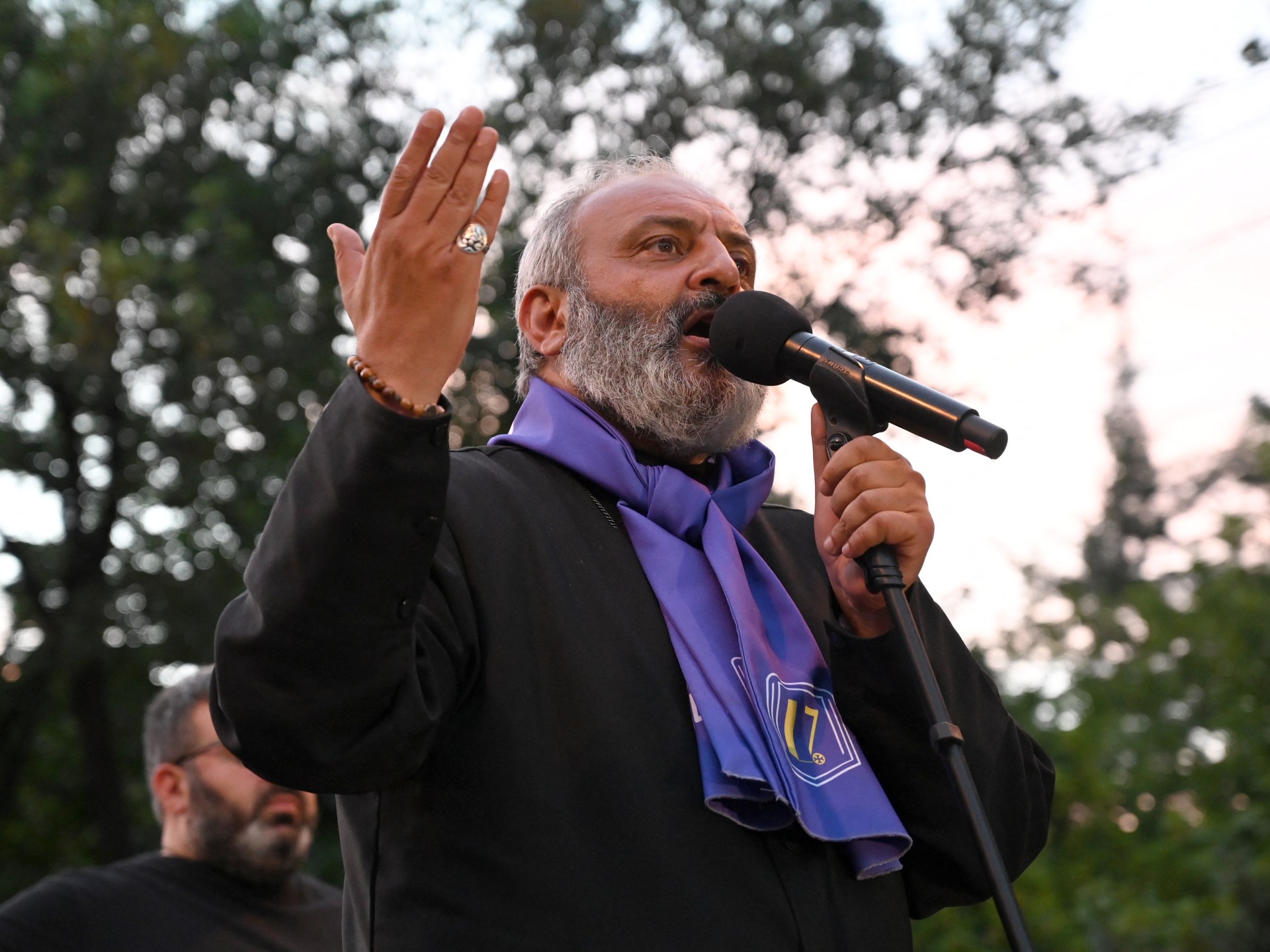Armenia arrests prominent archbishop over alleged coup plot